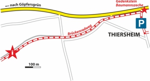 Orientierungskarte Thiersheim