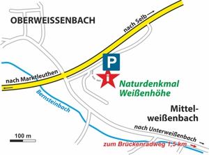Orientierungskarte Oberweißenbach